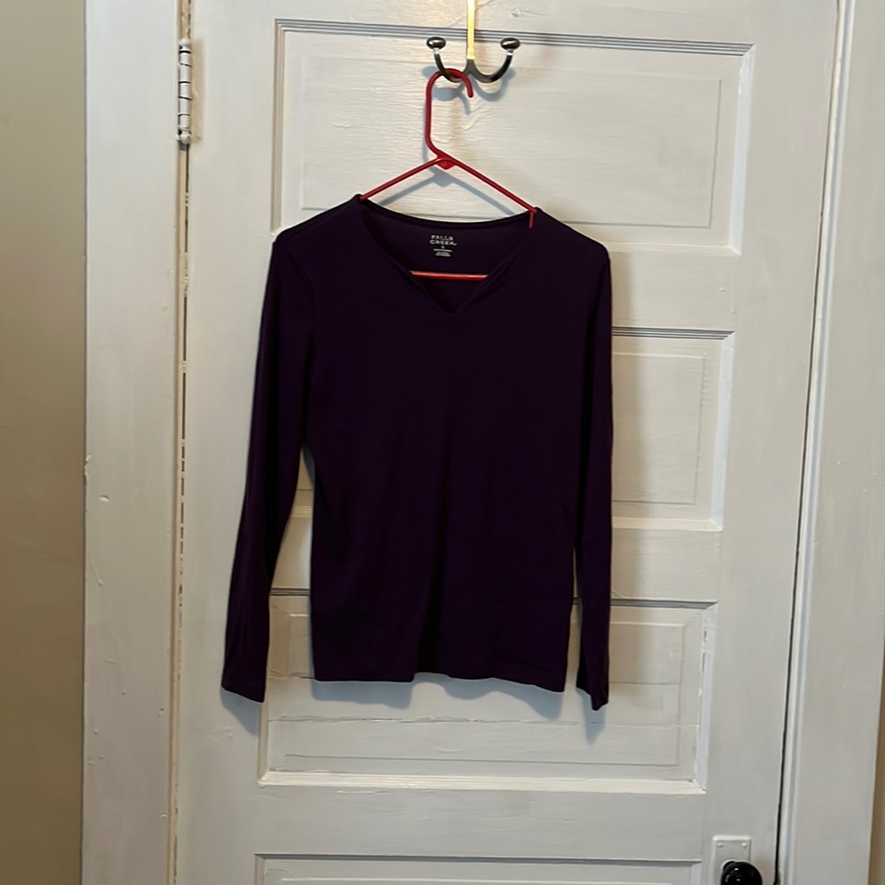 Small Purple Long Sleeve Top
